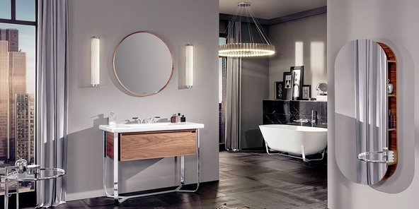 Ein saniertes Badezimmer